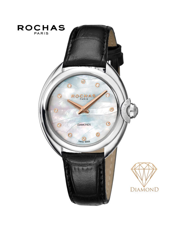 ROCHAS Ladies Diamond Watch